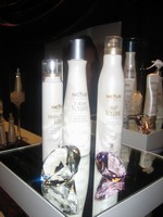 Product Display Stand with Mirror top